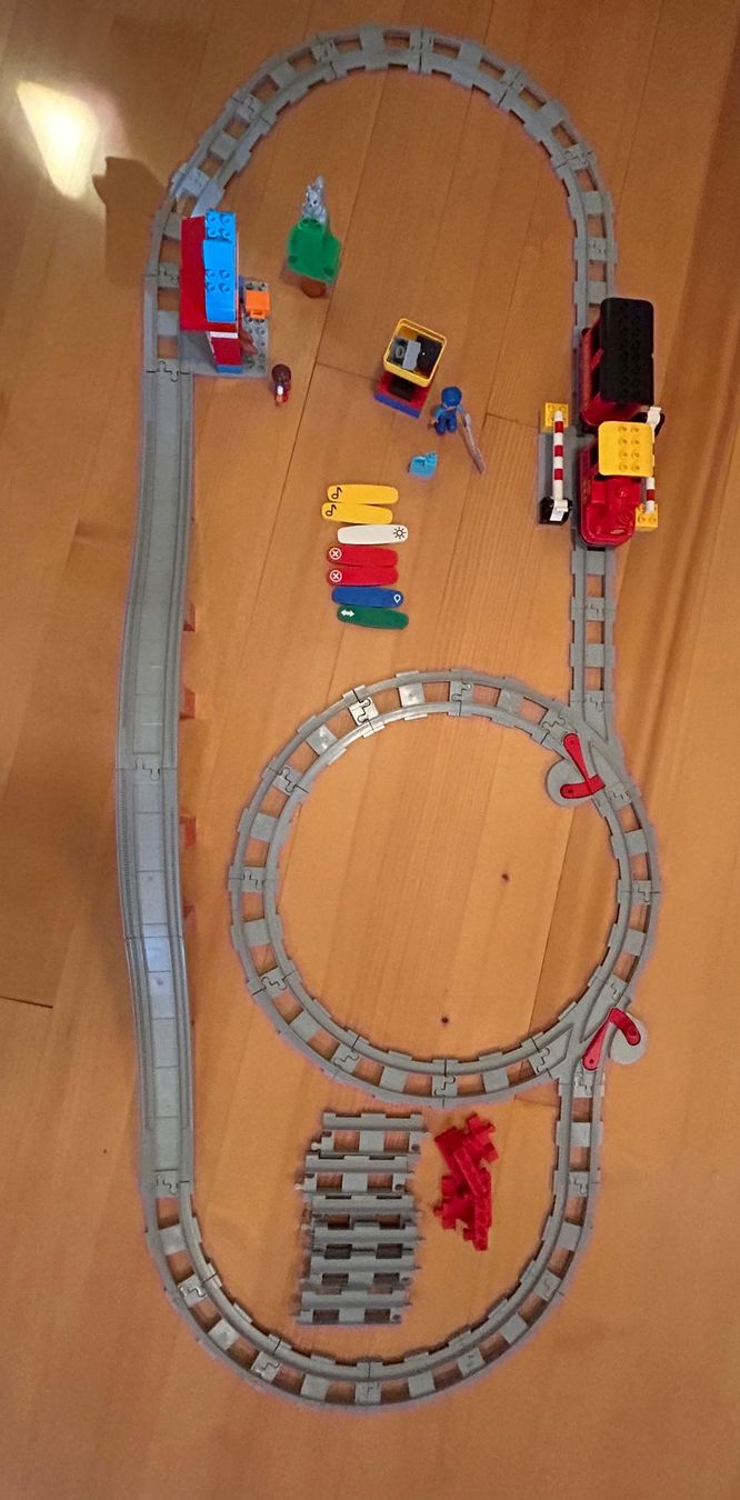 Lego Giocattoli: Lego Duplo Eisenbahn – Usato da Langenthal venduto da Otis8038 2