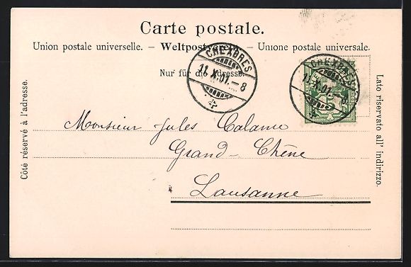 Cartes postales: Chexbres, Pension La Charmille, Genevrex – D'occasion à Berlin par bartko-reher 1