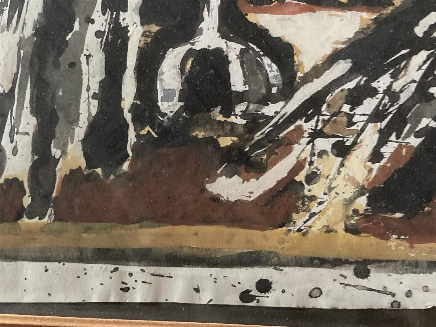 Dipinti: (kb) Aquarell Komposition anonym – Usato da Bern venduto da Jwpm66 2