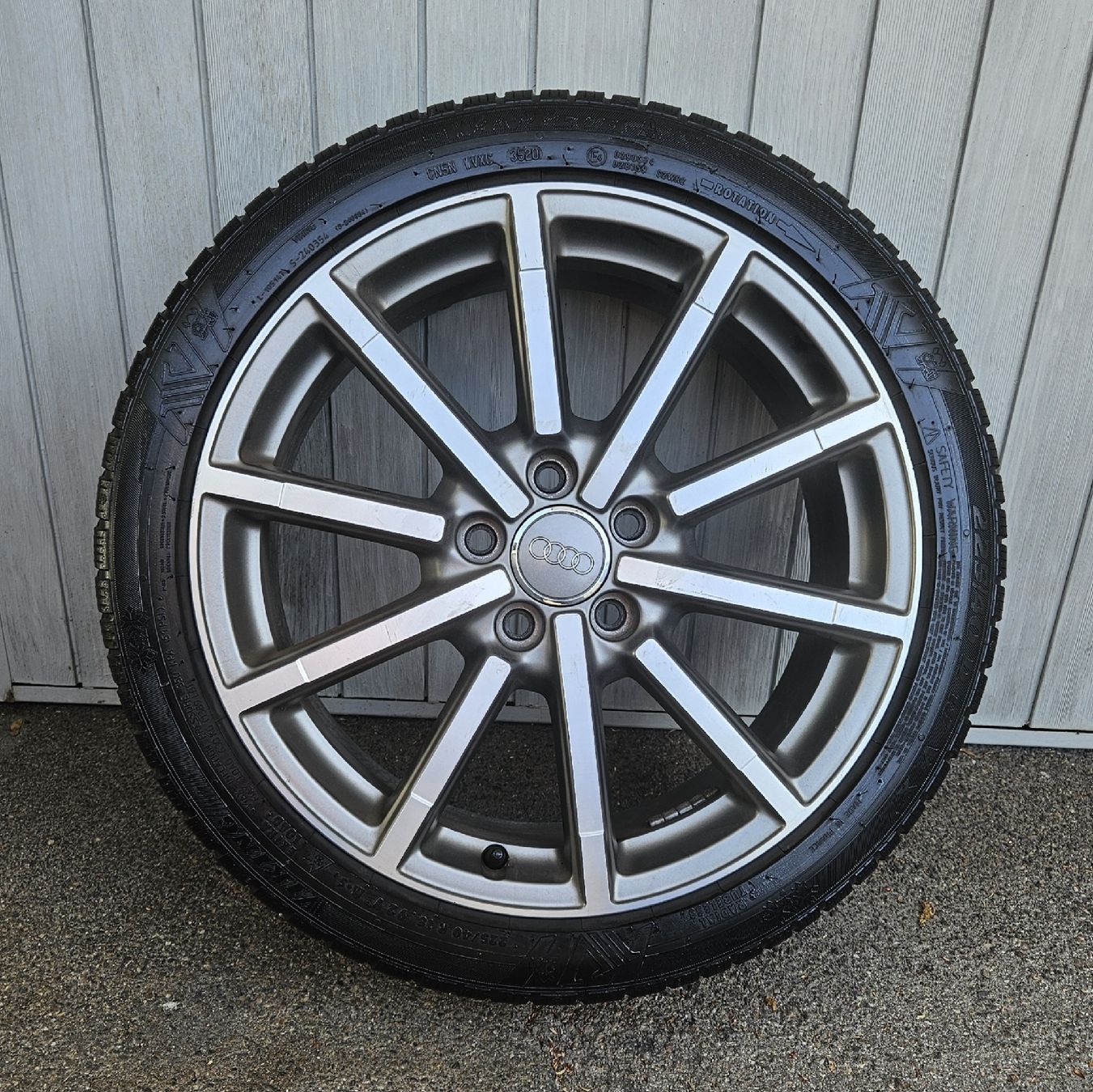 Pneus & Kompletträder: AUDI S3 / A3 ORIGINAL WINTERRÄDER mit Alufelgen – Gebraucht aus Rickenbach b. Wil von 1raz_ec1