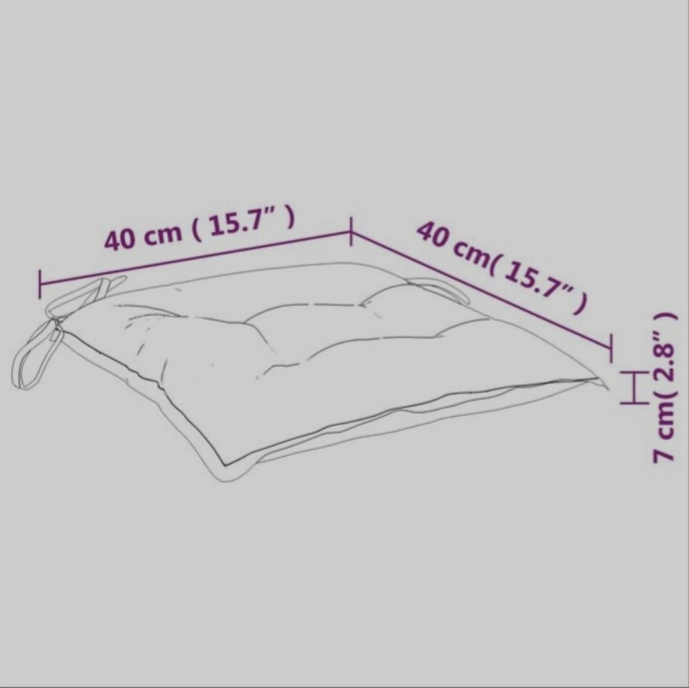 Kissen: 4x Stuhlkissen 40x40cm – Neu (gemäss Beschreibung) aus Wengi b. Büren von NeReida88 5