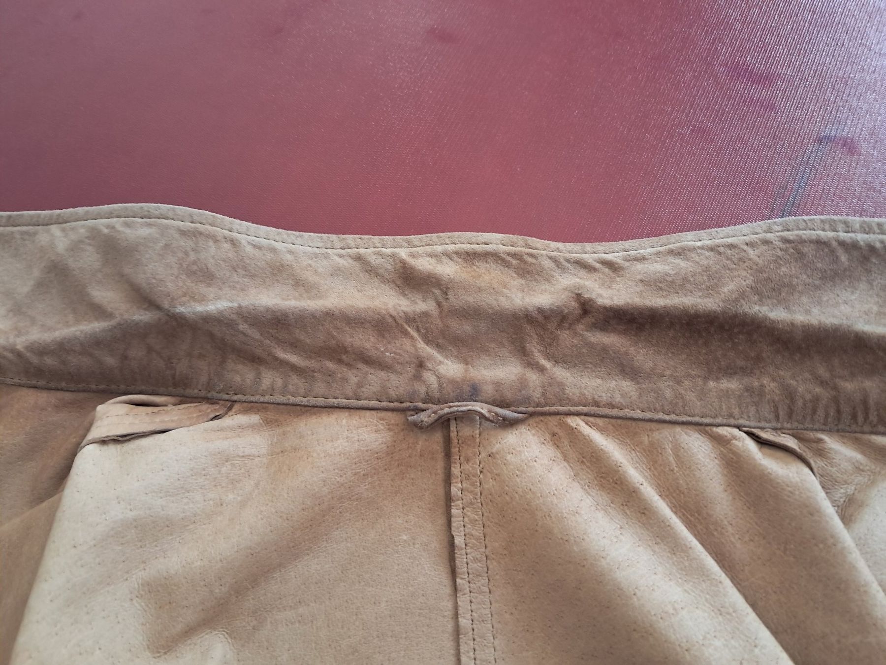 Camicie: Leonardo . Lederhemd . Beige . 38 . – Usato da Leuggelbach venduto da schmetterlings-fee 7