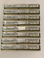 8x Samsung 16GB DDR3 ECC Registered Server 