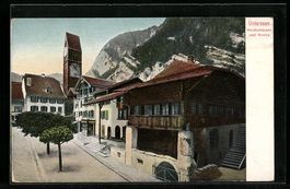 Unterseen, Teilansicht, Heidenhäuser un