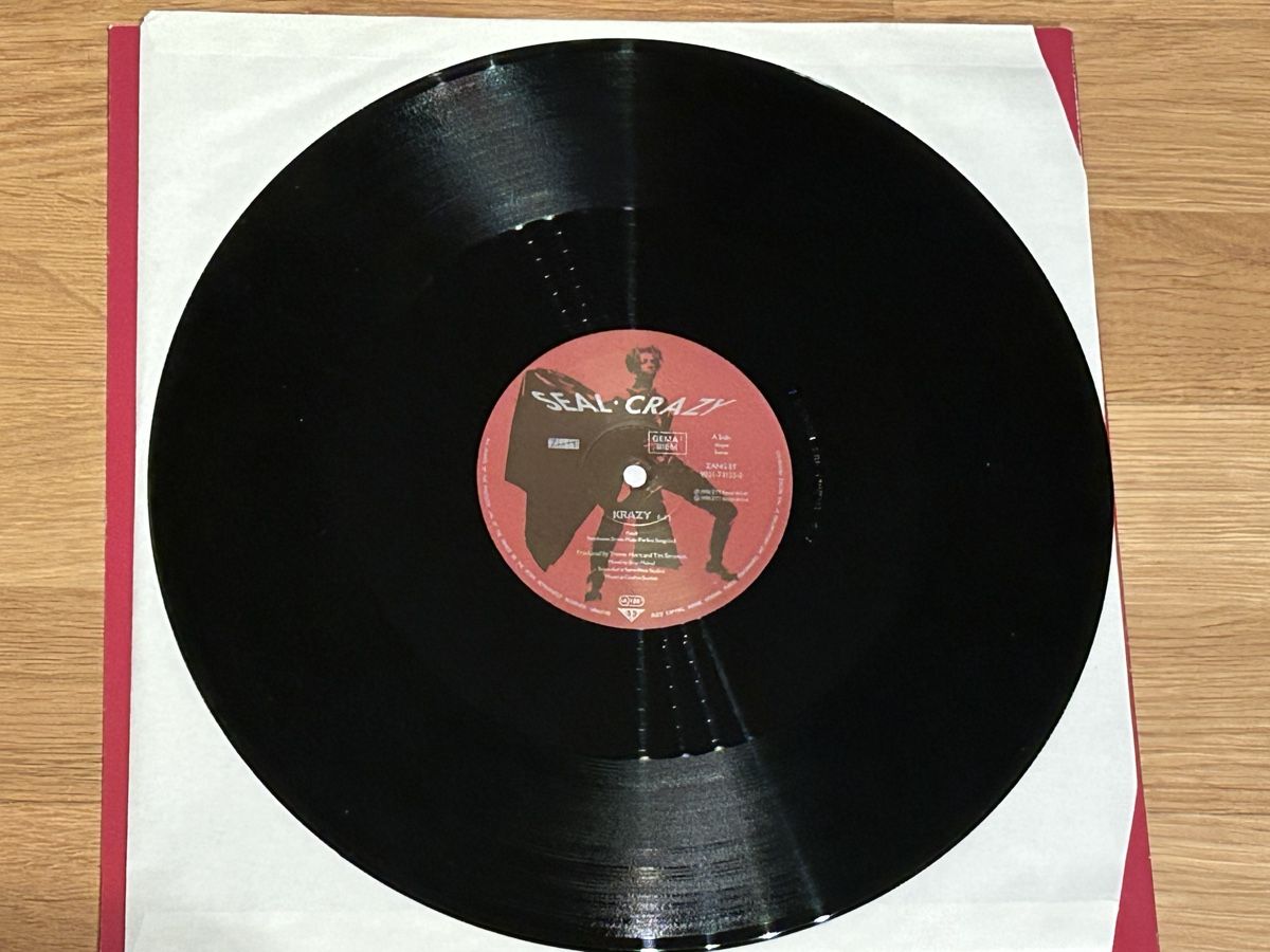 Dischi in vinile: SEAL. 1990. CRAZY – Usato da Faulensee venduto da Mizuno06 2