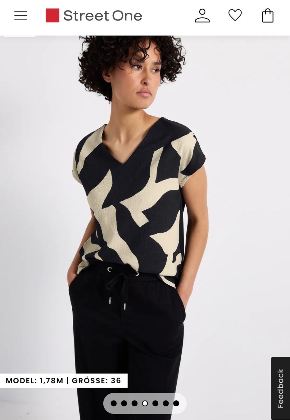 T-shirt: Street One Damen Oberteil Gr 34 – Nuovo (secondo la descrizione) da Rapperswil SG venduto da zani_st 3
