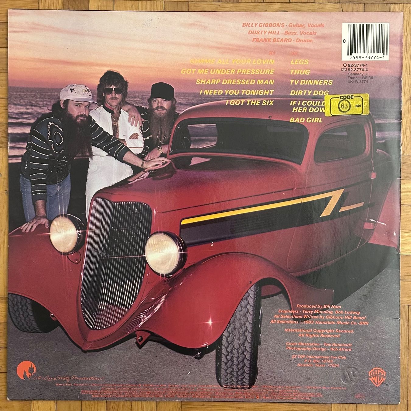 Dischi in vinile: LP - ZZ Top - Eliminator – Usato da Breganzona venduto da Onairda75 1