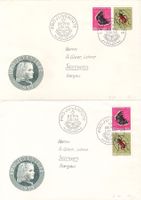 Z39+40, je auf illustr. FDC, SBK 190.-