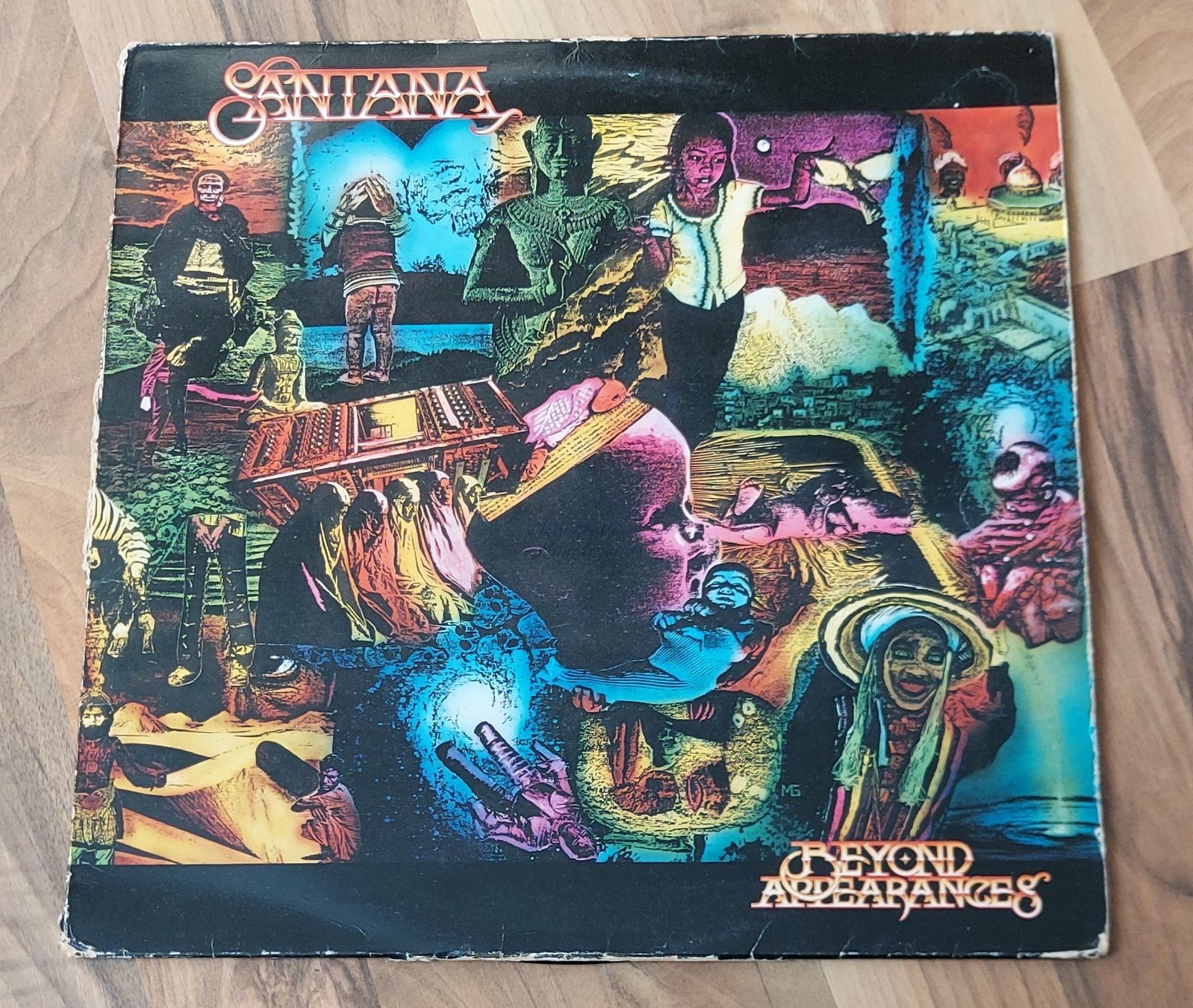 Schallplatten: LP - SANTANA - BEYOND APPEARANCES – Gebraucht aus Steckborn von Quo7