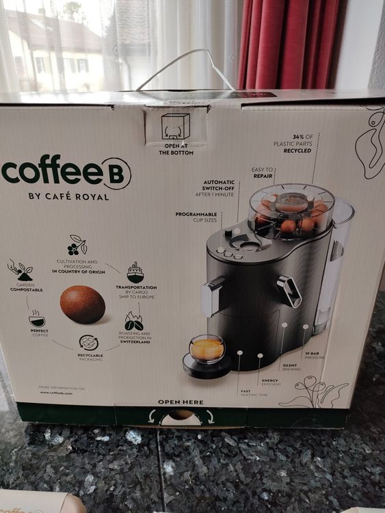 CoffeeB Migros Kaffeemaschine Mit Kaffeekugeln | Kaufen Auf Ricardo