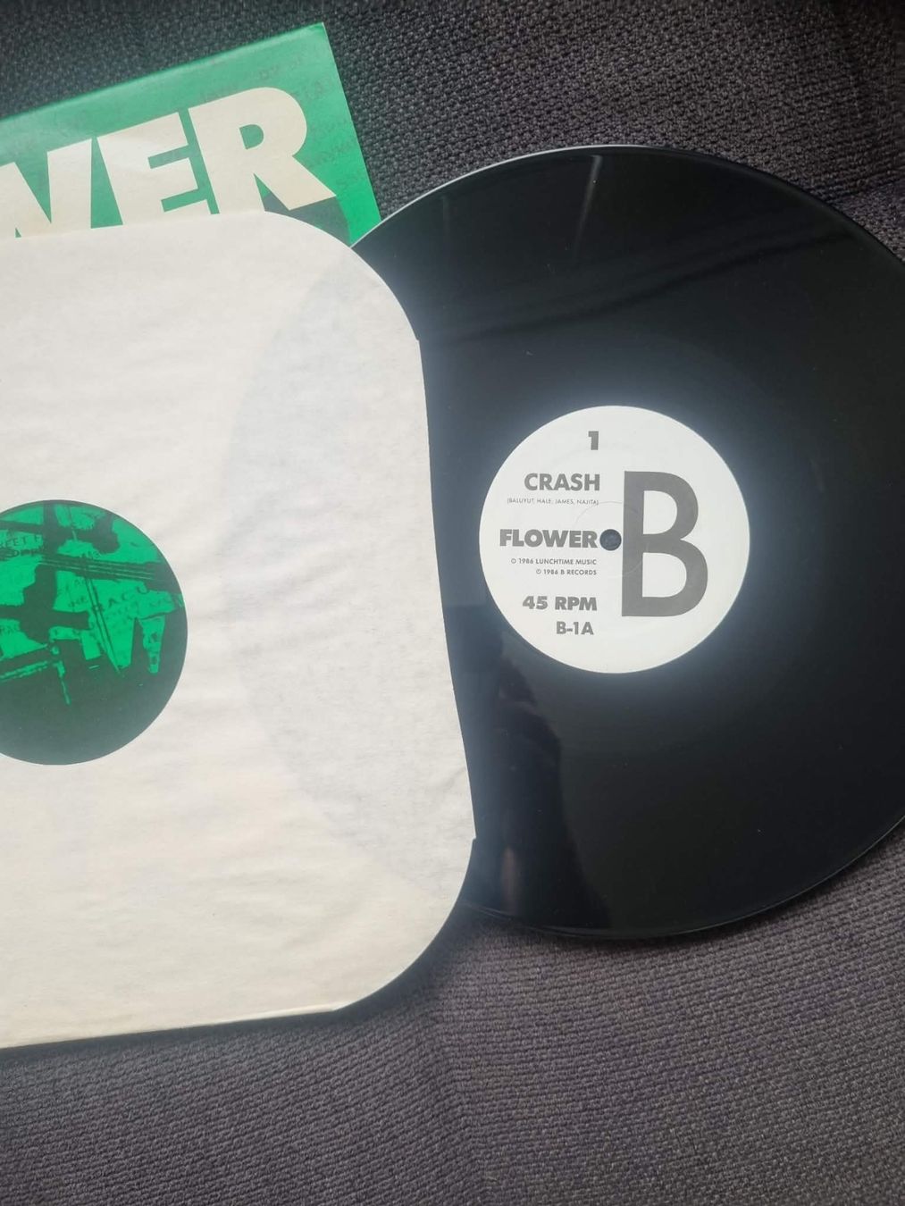 Dischi in vinile: Flower – Crash (12") – Usato da steckborn venduto da veckot 2