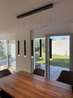 LED Pendelleuchte LeuchtenDirekt 5-flammig schwarz neu