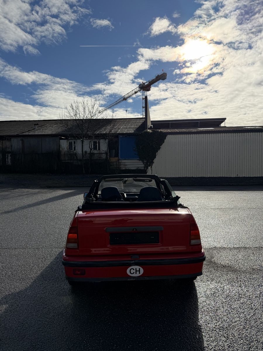 Opel Autos: Opel Kadett E Convertible red good condition – Gebraucht aus Châtelaine von nit_kh65 7