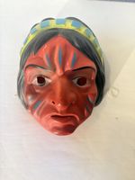 Vintage Fasnachtsmaske – Kunststoff – ca. 20 cm