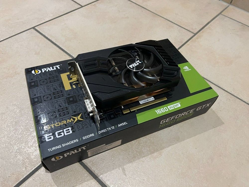 Palit StormX GeForce GTX1660 Super Grafikkarte 6GB | Kaufen auf Ricardo