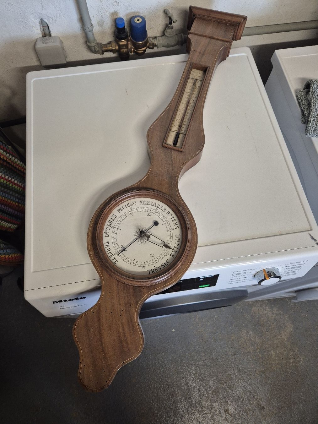 Altro per la casa: Antikes Holzbarometer mit Thermometer – Usato da Kirchberg SG venduto da Karmann53 1