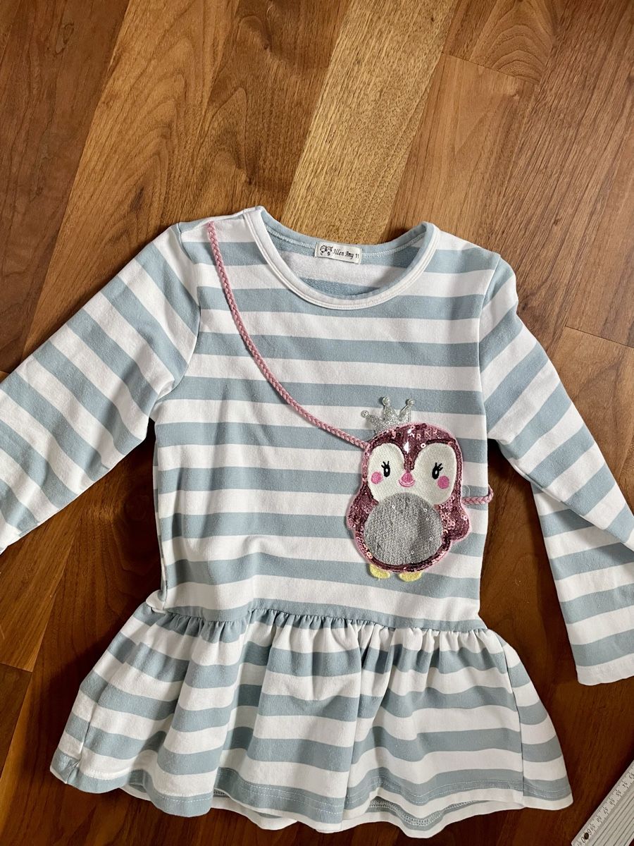 Vestiti & Gonne: Süsses Mädchenkleid Pinguin – Nuovo (secondo la descrizione) da Fehraltorf venduto da Nadja0205 1