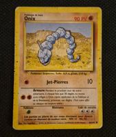 ONIX 56/102 BASE SET POKEMON VINTAGE 1999 FRANÇAIS
