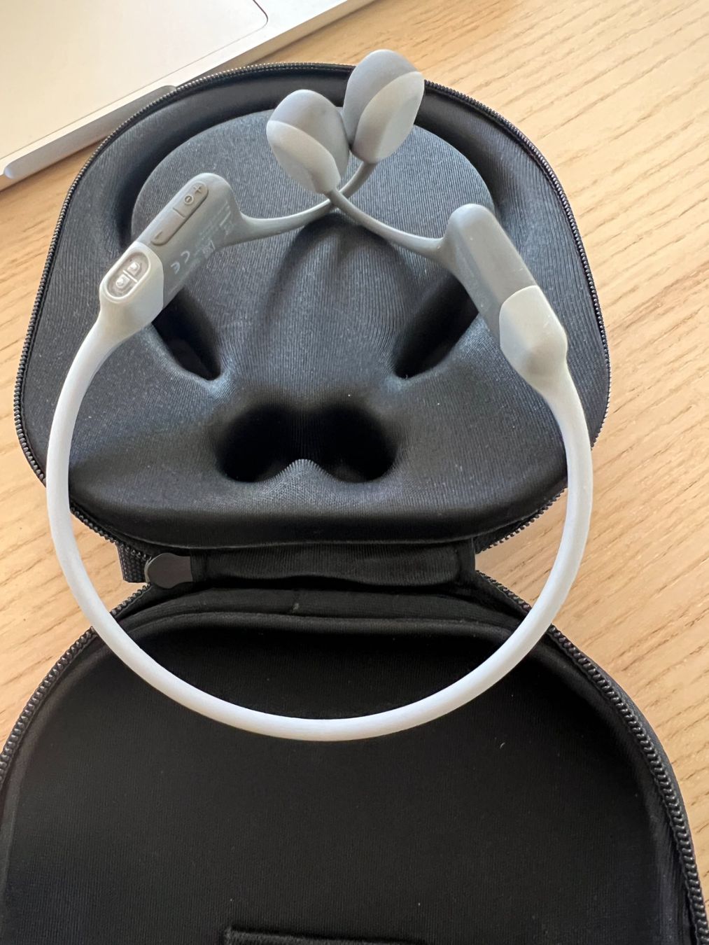 Shokz Cuffie: SCHOKZ Open Run gris – Nuovo (secondo la descrizione) da Epalinges venduto da kittyhermes 4