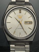 Seiko 5 Automatic mit Wochentag und Datum – funktioniert 