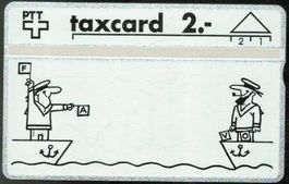 Taxcard 203L_07745 FAVO Schiff ungebraucht