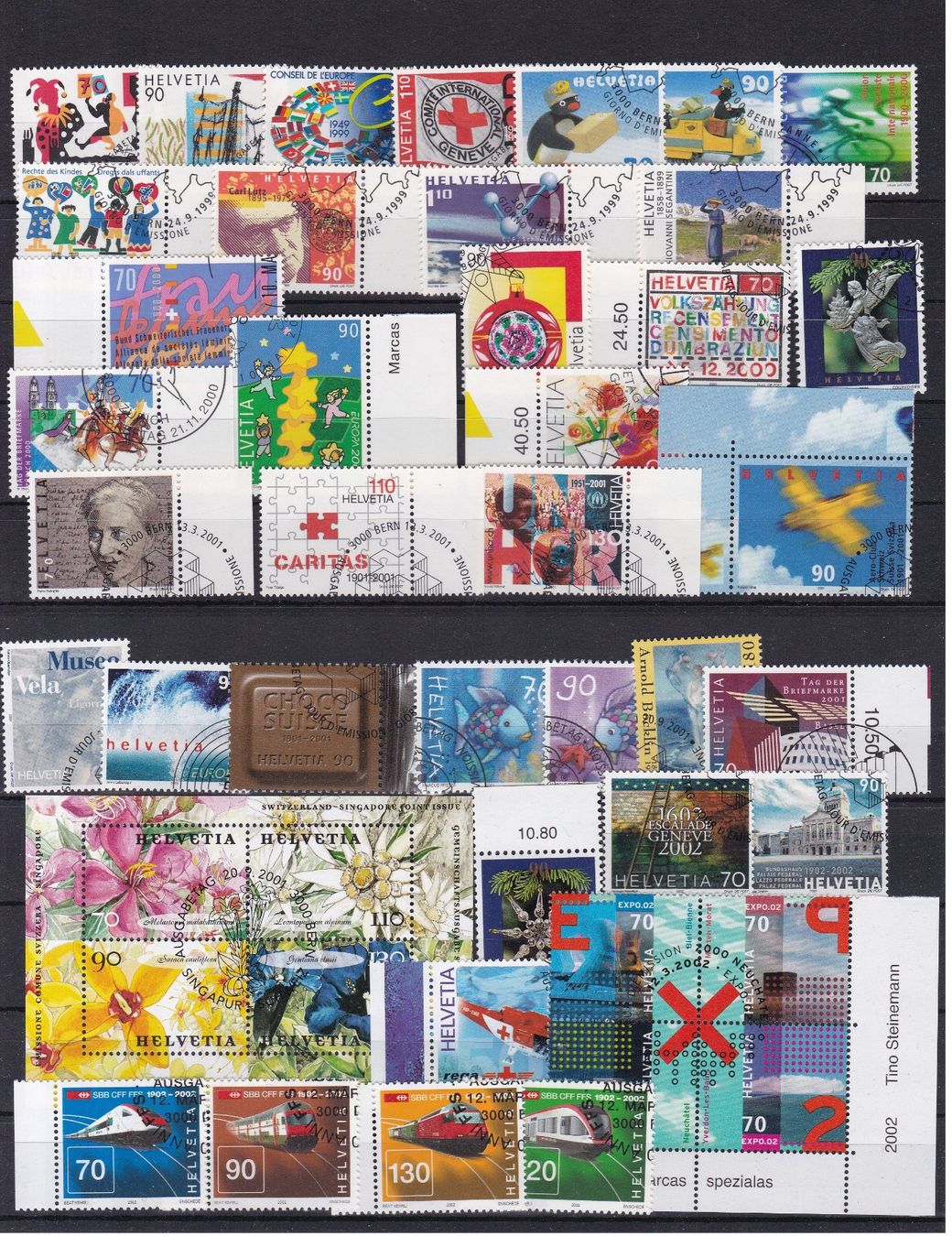 Tutti i francobolli: CH Lot "Abo" bis 2003, Briefmarken, FDCs – Usato da Münchwilen AG venduto da Nesar 2