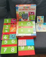 Jeu Montessori chiffres tactiles Clementoni  + puzzle  3-5 a
