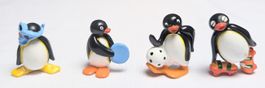4x Vintage Pingu Sammel Figuren