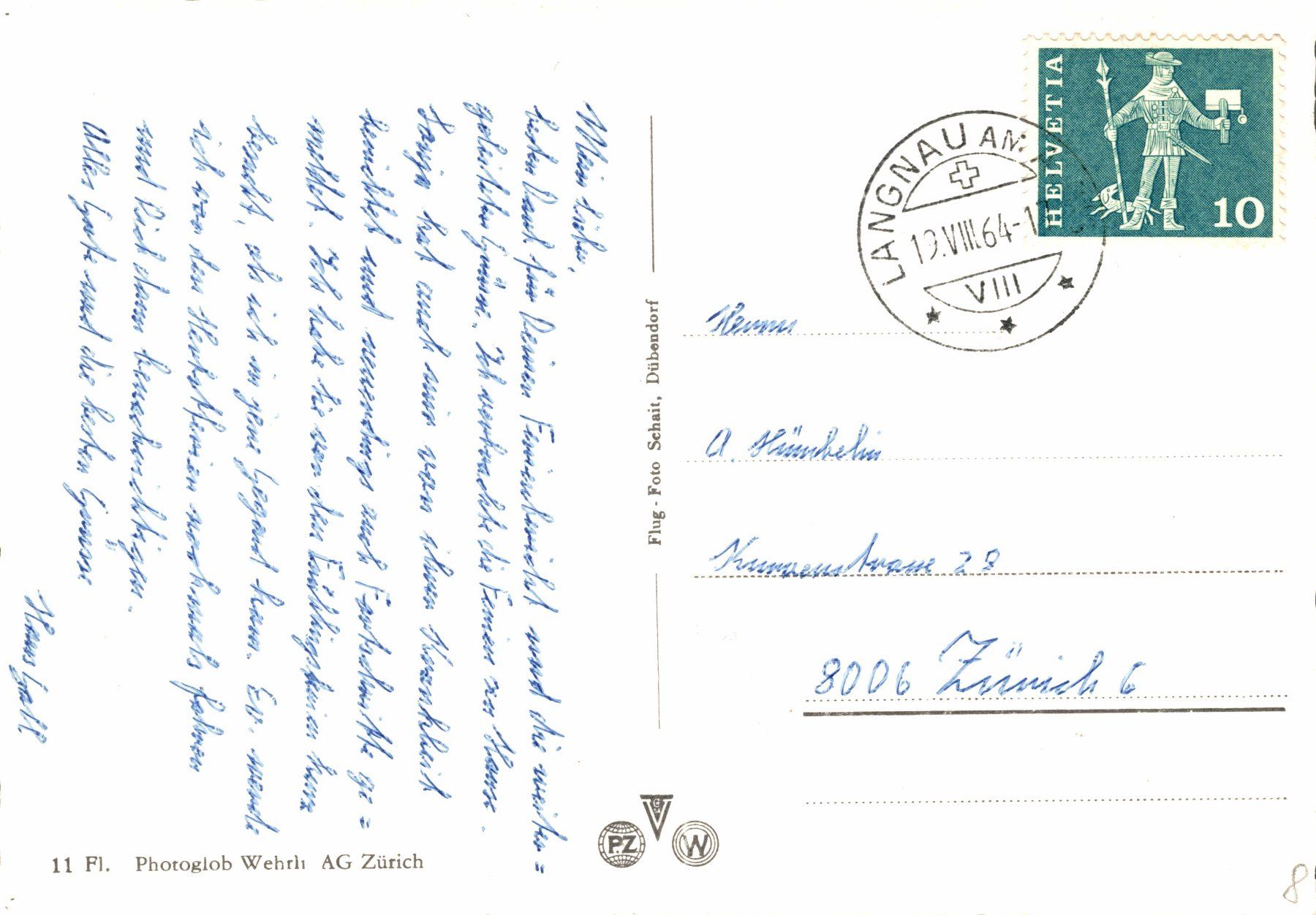 Cartes postales: Flugaufnahme Brugg – D'occasion à Bronschhofen par Astore 1