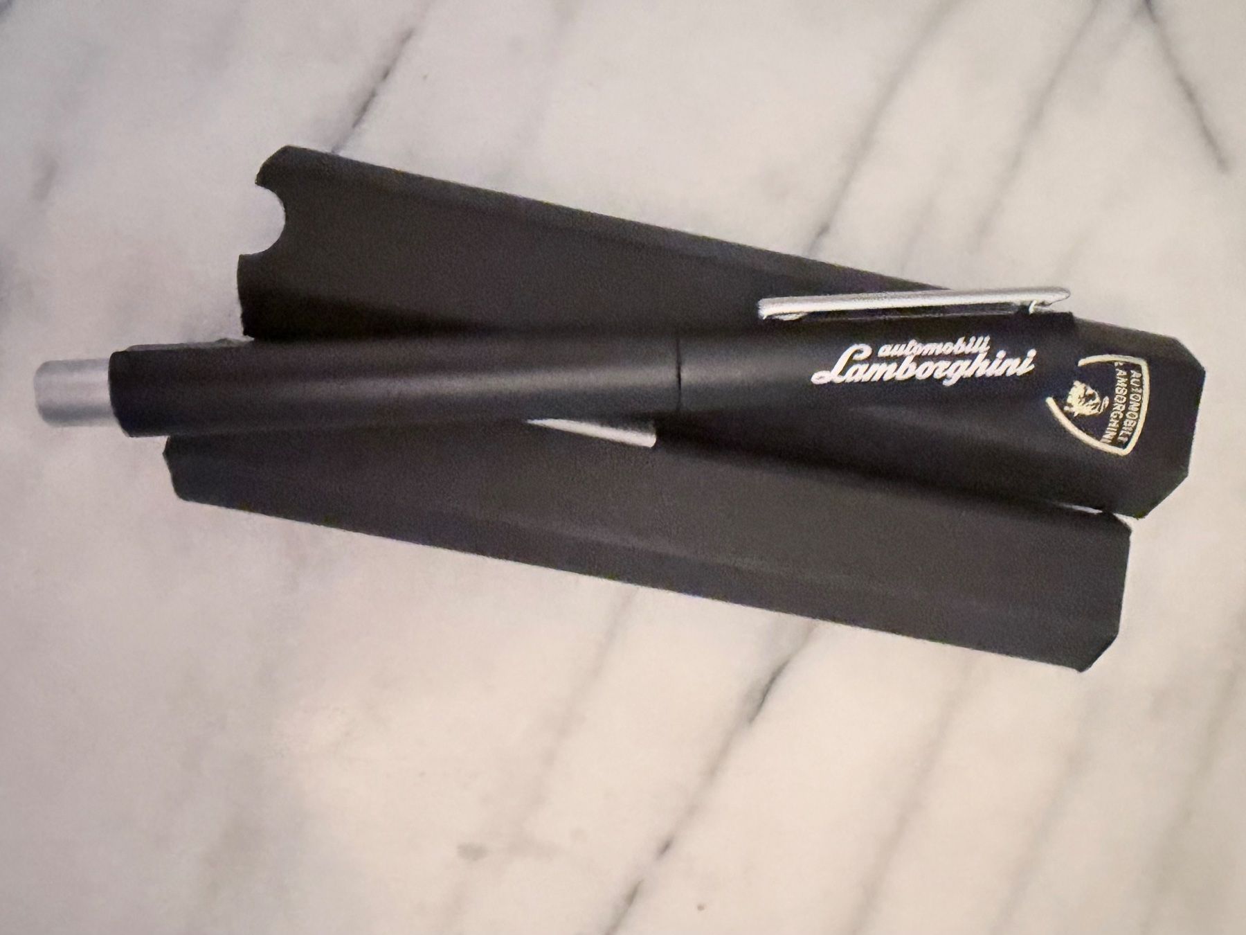 Stifte & Marker: Lamborghini Rollerball schwarz mit Box neu – Neu und originalverpackt aus Zürich von Secretwish007