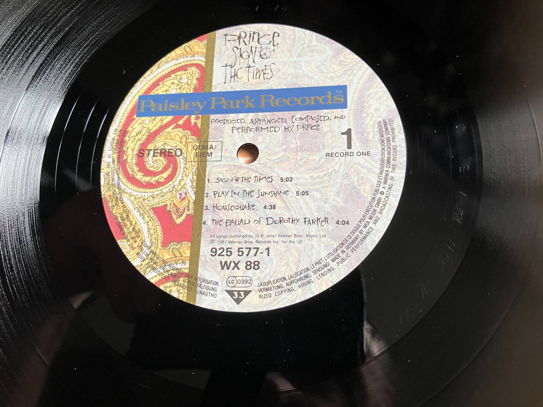 Dischi in vinile: Prince – Usato da Aarwangen venduto da Jukebox3 7