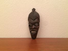 Vintage Holzmaske afrikanische Wandmaske Wandskulptur Maske