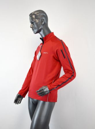 Craft Herren Funktions Pullover Velo,Laufen/rot/Lp:129/Gr.XL