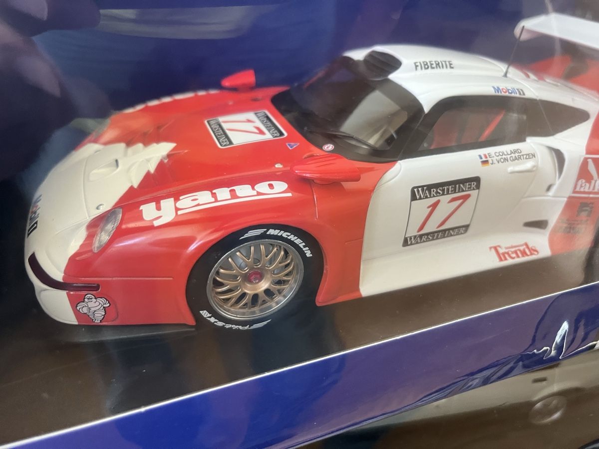 Porsche Modellini d'auto: Porsche 911 GT1.  1:18 – Nuovo e nell'imballaggio originale da Rümlang venduto da Papamoll4 1