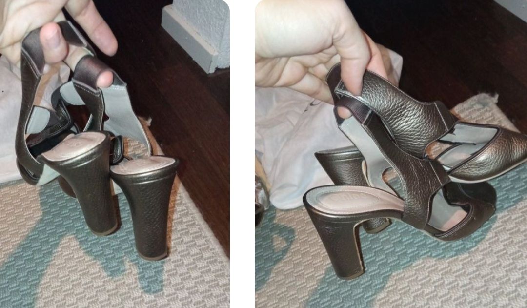 Chloé Chaussures femmes: Cloè Leder Sandallen neu Gr.38  – Neuf (Voir description) à Zürich par Leders 1