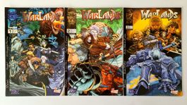 Warlands Comics Nr. 1-7, Fantasy, Comic Set