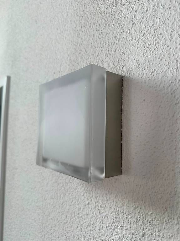 Lampade: Wandleuchte Glas / Metall – Usato da Künten venduto da Palaleitos 1