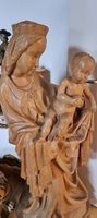 Antike geschnitzte Madonna Statue, XXL