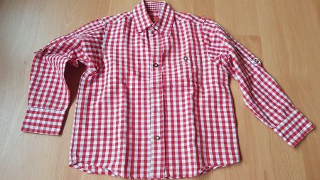 HEMD GR. 116  COUNTRY MADDOX (NEUWERTIG) LANGARM UMKREMPELN