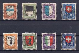 J21-28, gestempelt, SBK 120.-