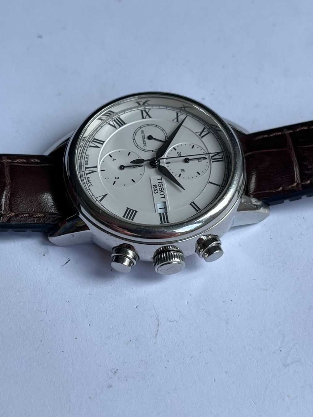 Tissot Orologi: Tissot Automatic Chronograph – Difettoso da Worblaufen venduto da chronyves 3