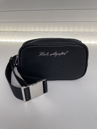 Karl Lagerfeld Bauchtasche schwarz Neu