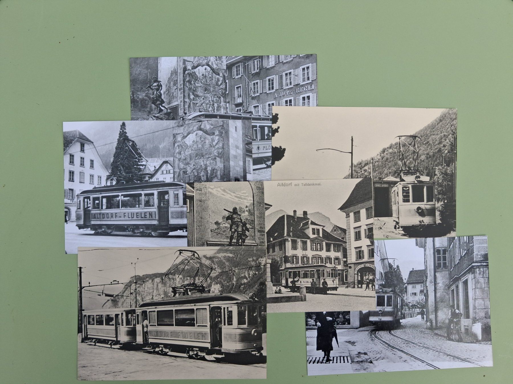 Ansichtskarten: 6 AK Altdorf-Flüelen – Gebraucht aus Cheyres von Thiele