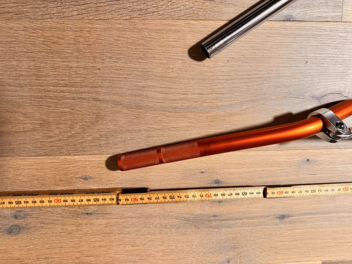 Ciclomotori: Mofa Lenker Set Orange & Chrom, Top Zustand! – Usato da Wichtrach venduto da Zaht 2