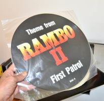 First Patrol ‎– Theme From Rambo II PICTURE DISC VG+/VG++