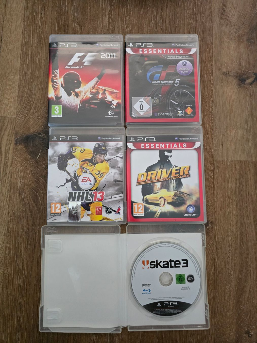 Spiele: 5 PS3 Sport Spiele – Gebraucht aus Marthalen von iron_heart01