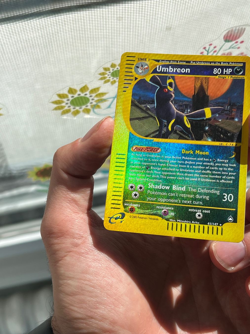Pokémon Carte collezionabili: Umbreon Aquapolis Reverse English – Usato da Basel venduto da luc_8ghp 2