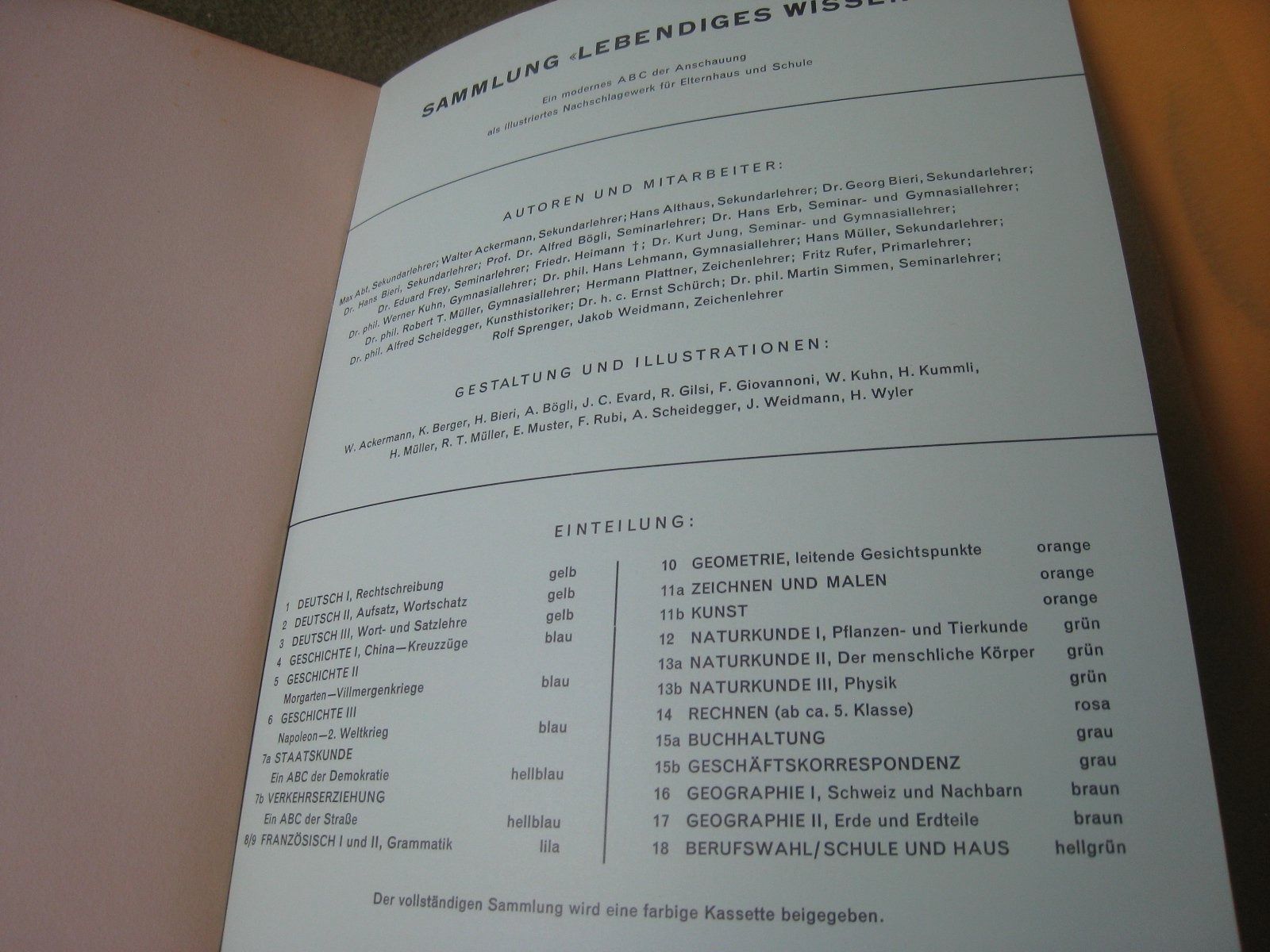 Libri: Sammlung Lebendiges Wissen – Usato da Lohn-Ammannsegg venduto da elch_55 3