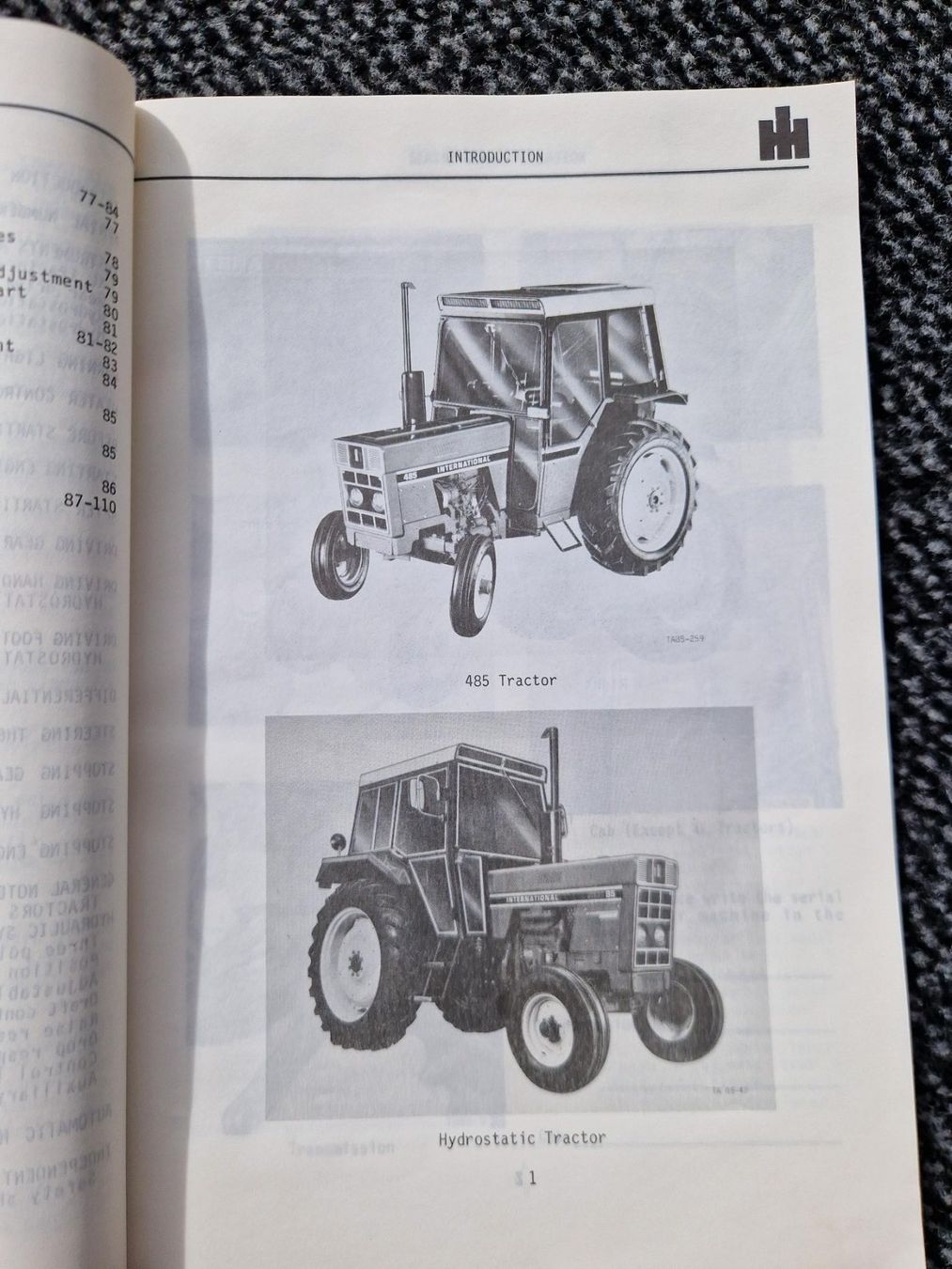Case IH Trattori: Original Betriebsanleitung Case IH Traktor Serie 85 – Usato da Dürnten venduto da Bachtel84 1