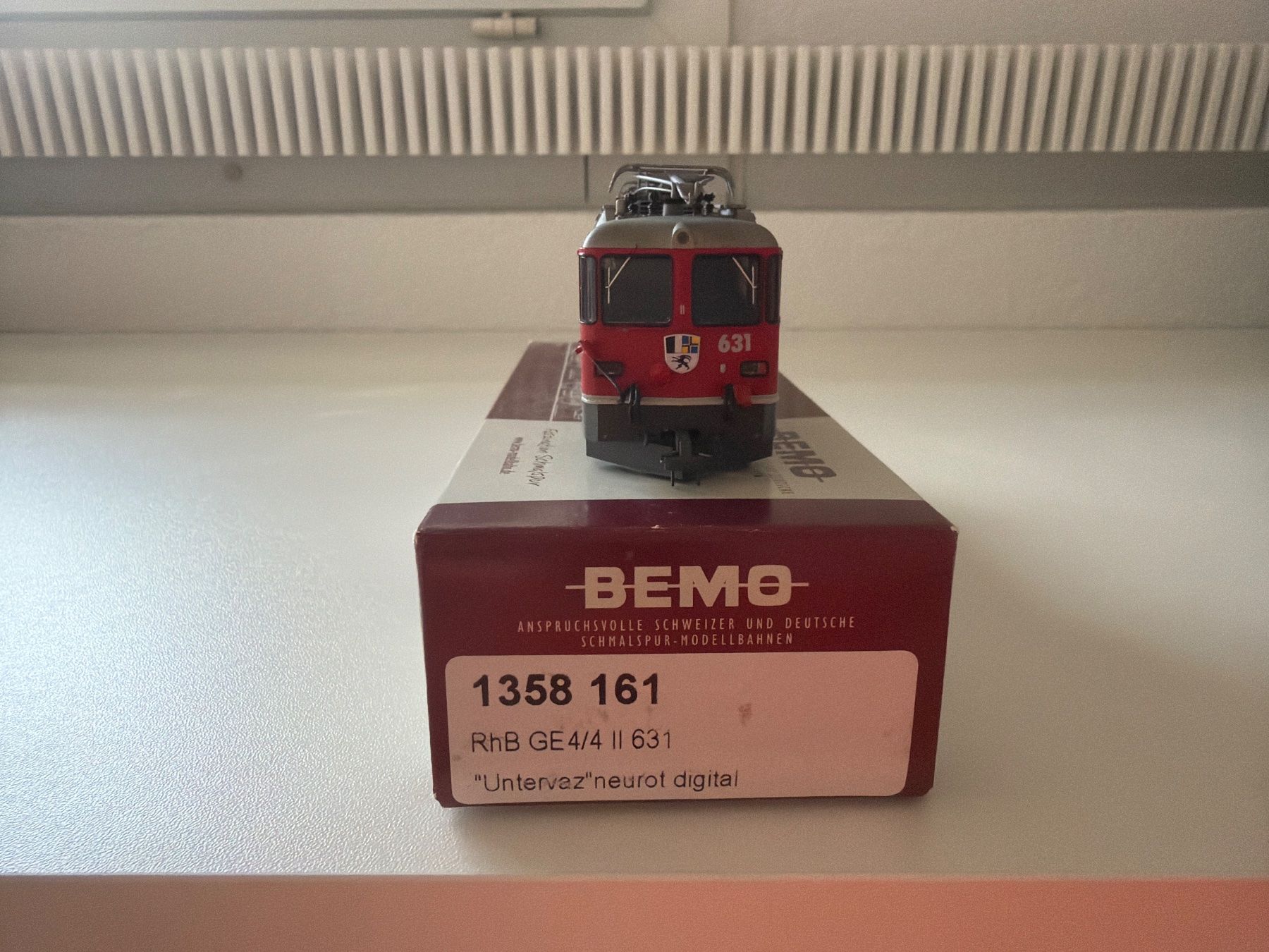 Bemo Modellini di ferrovie: BEMO 1358161 Untervaz neurot – Nuovo (secondo la descrizione) da Horriwil venduto da Marks70 1